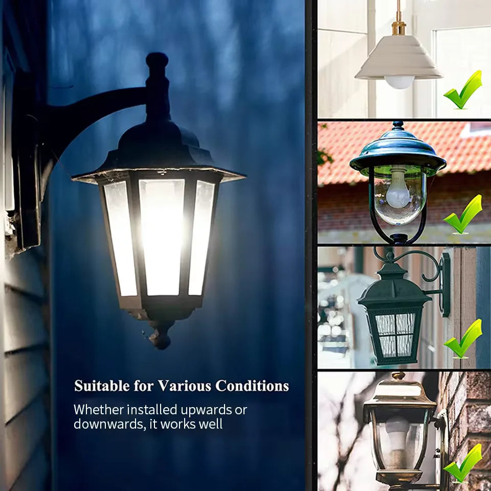 LED E27 Radar Sensitive Light Bulb 189-265V Energy Saving Smart Detection Motion Sensor Light  6W 9W 12W 15W 18W 20W Lampada LED