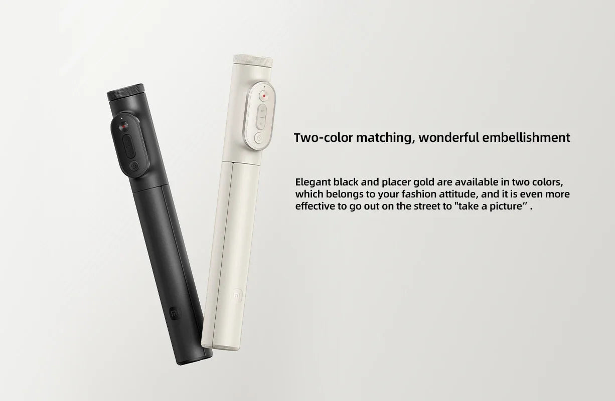 2025New Xiaomi Zoom Stand Selfie Stick 2 Bluetooth Remote Control One-click Zoom Rotate The Phone Holder Multi-functional Tripod