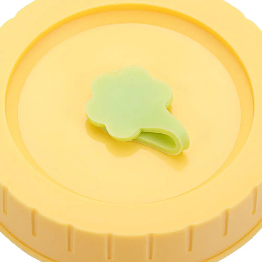 Universal Mason Jar Lids With Straw Hole 70mm Diameter Drinking Storage Cap Wide Mouth Leak Proof Kitchen Supplies