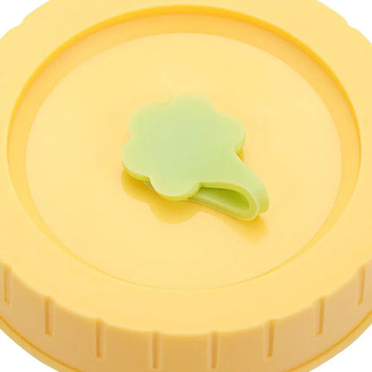 Universal Mason Jar Lids With Straw Hole 70mm Diameter Drinking Storage Cap Wide Mouth Leak Proof Kitchen Supplies