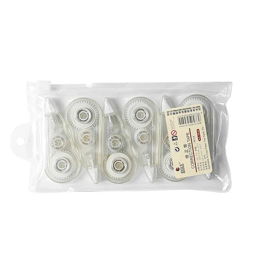Mini White Correction Tape Multi-style Large Capacity Student Kawaii Error Correction Erasers Student School Stationery Supplies