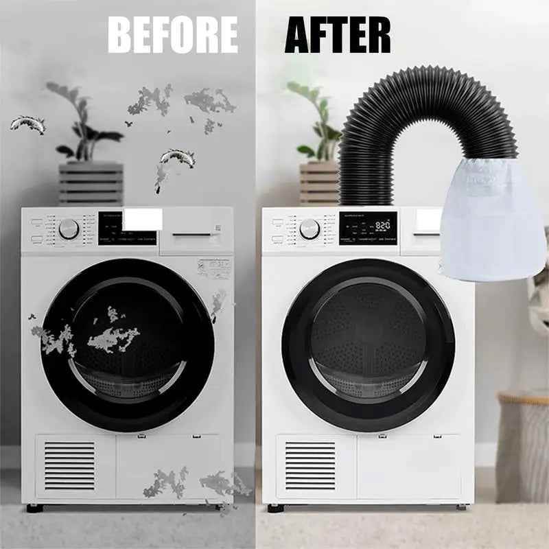 Dryer Lint Catcher Lint Collector For Dryer Reusable Fluff Cleaning Kit Dryer Vent Bucket Indoor Box For Ventless Dryer To