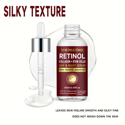 Retinol Day & Night Serum Face Serum Liquid Serum For Face Hyaluronic Acid Moisturizing Nourishing Skin Care Product  Korea 2025