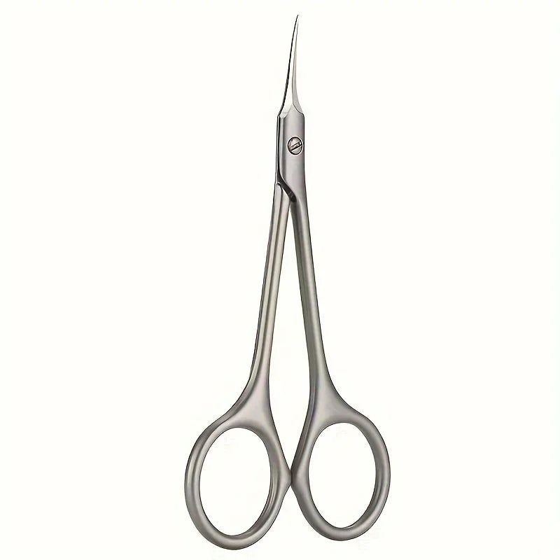 Manicure Scissors for Nail Care Stainless Steel Handle Cuticle Nipper Dead Skin Removal Scissors Beauty Tool