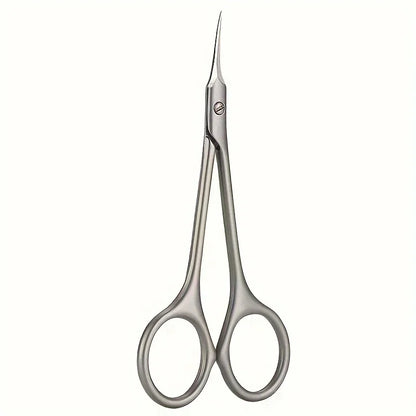 Manicure Scissors for Nail Care Stainless Steel Handle Cuticle Nipper Dead Skin Removal Scissors Beauty Tool