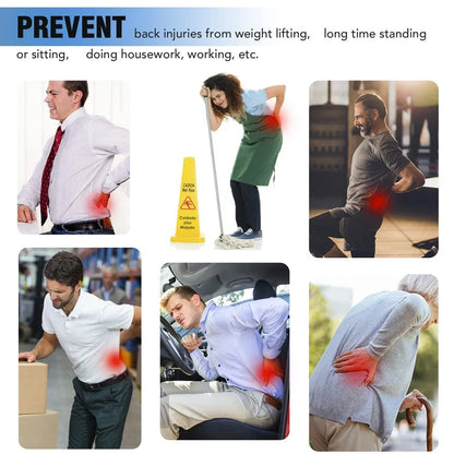 Back Brace Men Women Lower Back, Immediate Relief From Back Pain, Herniated Disc, Sciatica Scoliosis, Back Support Belt for Work