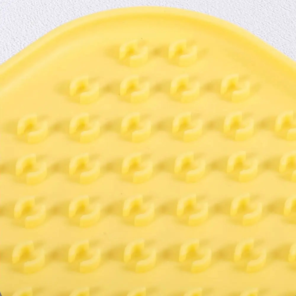 Multi-use Silicone Pet Slow Feeder Bowl Non-slip Choke-proof Pet Canning Lick Tray Portable Cat Food Bowl Food Container