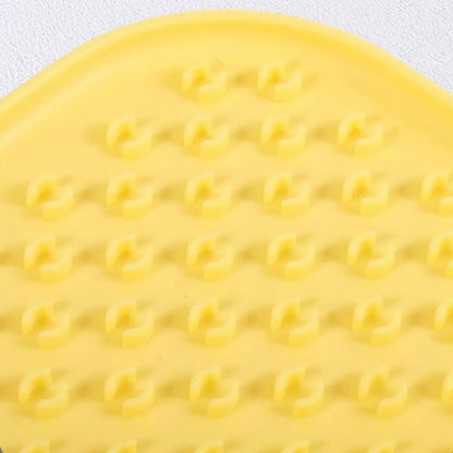 Multi-use Silicone Pet Slow Feeder Bowl Non-slip Choke-proof Pet Canning Lick Tray Portable Cat Food Bowl Food Container