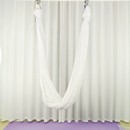 5*2.8M Elastic Aerial Yoga Hammock Flying Swing Latest Multifunction Anti-gravity Yoga Belts for yoga training Yoga belt