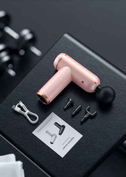 NEW Massage Gun Portable Percussion Pistol Massager For Body Neck Deep Tissue Muscle Relaxation Gout Pain Relief Fitness