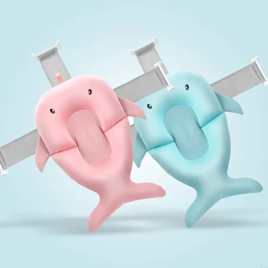 Baby Bath Cushion Pad Floating Shower Bed for Newborns and Infants Anti Slip Designing with Ergonomic Support Part