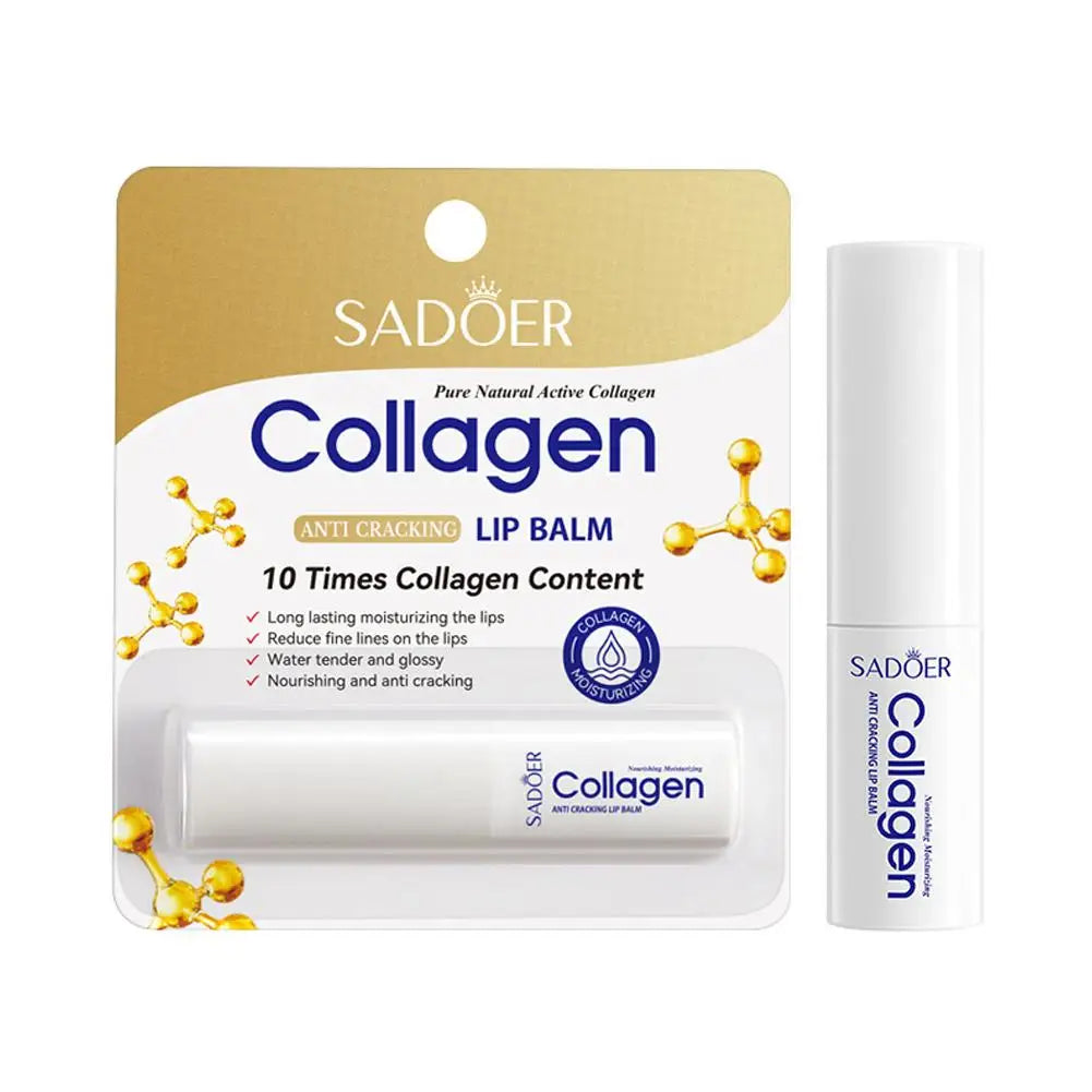 2.7g Coconut Lip Balm Lasting Nourishment And Moisture For Men And Women Daily Care Collagen Lip Balm Lip Care