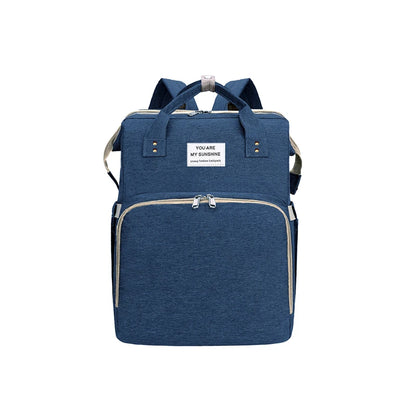 Portable Baby Folding Bed Mommy Bag Folding Mosquito Net Multifunctional Outgoing Portable Mother and Baby Backpack Large Capaci