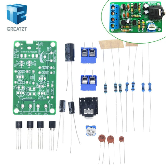 White Noise Signal Generator DIY Kit Electronic Kit 2-Channel Output for Burn-in Test Therapy on Insomnia Noise Generator
