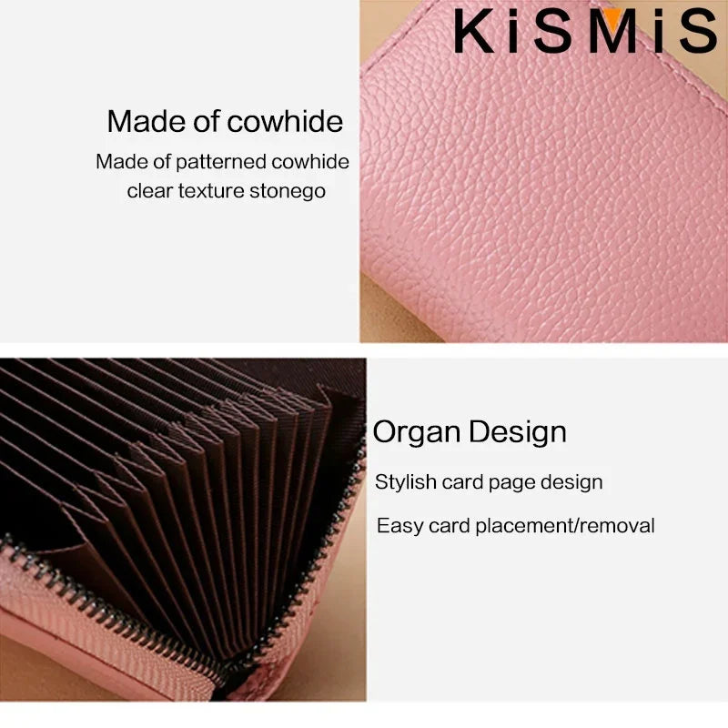 RFID Blocking Aluminum Card Case - Credit Card Protector, Business Card Holder, Metal ID Organizer Wallet, 6 Slots for Women,Men