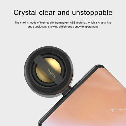 Mini Speaker-Mobile Phone Speakers In-line MP3 Speaker Amplifier External High Quality Sound Wired Audio Amplifier Portable