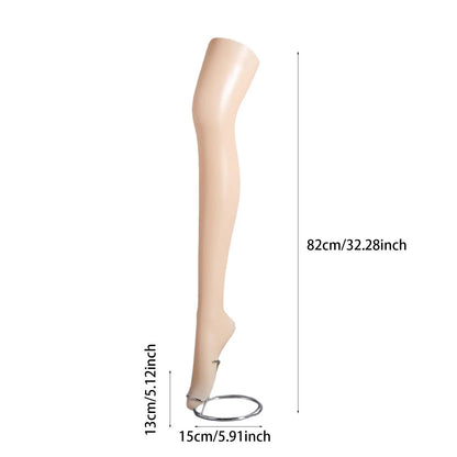 Women Mannequin Leg PE Women Leg Model for Showcase Shops Commercial Use