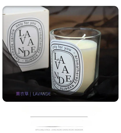 Romantic Transparent Scented Fragrance Candle Light Gift Scented Aromatic Candles Guest Gift Candles Wedding Candles Candle Jar