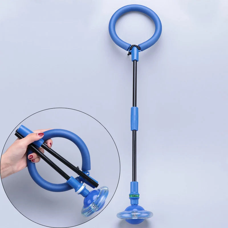 Flash Jumping Rope Ball Kids One Foot Outdoor Fun Sports Children Jumping Force Reaction Training Swing Ball Child-parent Games