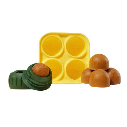 Silicone Pet Dog Toys Dog Chew Toys Refillable Dog Food Ball Dog Feeding Ball Dishwasher Interactive Rubber Balls Pet Products