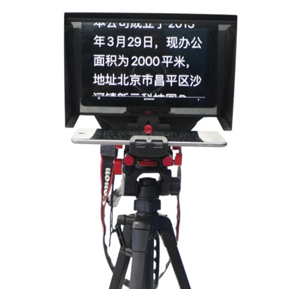 TYST TY-320 Portable Inscriber Tablet Teleprompter Artifact Video Remote Control for 7-10 inch Screen Computer DSLR Recording