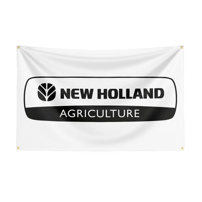90x150CM TRACTORS New Hollands Agriculture Flag Polyester Printed Excavator Banner For Decor