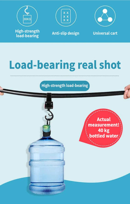 1-2pcs Baby Hanger Baby Bag Stroller Hooks Pram Rotate 360 Degree Baby Car Accessories Stroller Organizer Stroller Accessories