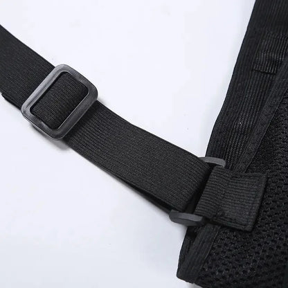 Heavy-Duty Lumbar Support Belt – Adjustable Back Brace for Weightlifting, Fitness & Sports – Waist Stabilizer with Suspenders