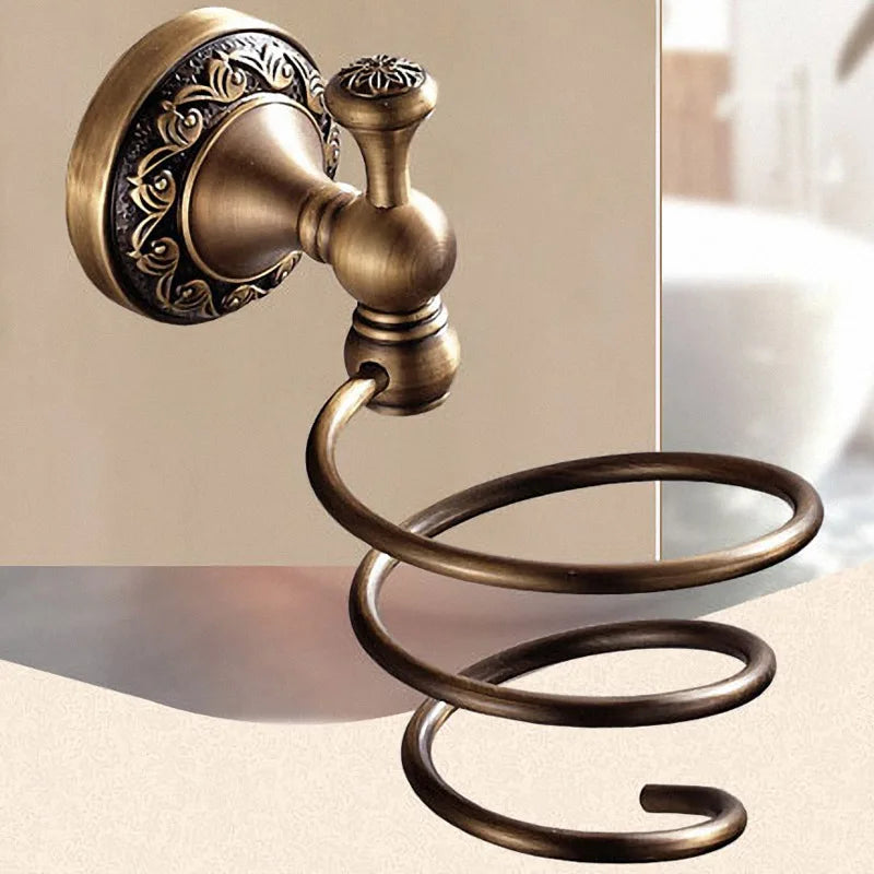 Bathroom Accessories Antique Brass Collection, Towel Ring, Paper Holder, Toilet Brush, Coat Hook, Bath Rack, Soap Dish, Faucet