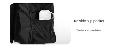 2025 Newest Moving Luggage Bag Hand-held Drawbar Travel Bag Women's Business Foldable Travel Clothing Storage Bag