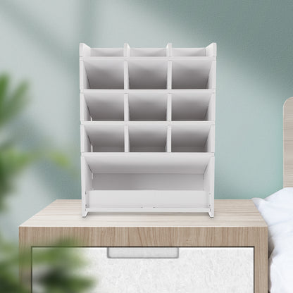 Desktop Storage Box Wood Office Stationery Organizer School Office Pen Stand Living Room Coffee Table Remote Control Organizer