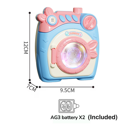 Mini Double Door Refrigerator  Simulation Fridge Kitchen Furniture Pretend Play Educational Toy Home Accessories Children's Gift