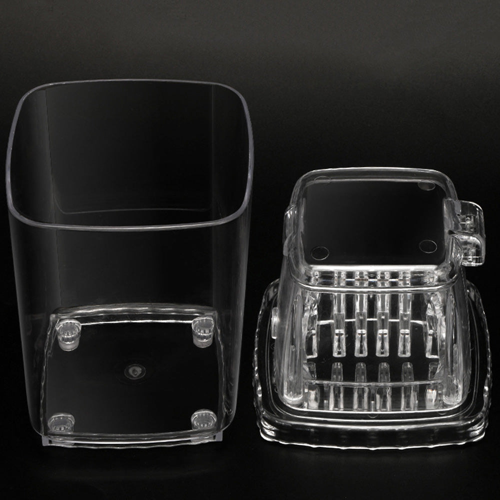 Multi-function for Home Kitchen Bar Ice Blenders Tools Manual Ice Crusher Hand Shaved Ice Machine Portable 1.25L Capacity