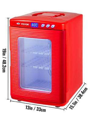 SucceBuy 25L Reptile Incubator Scientific Lab Automatic Incubator Egg Breeding Hatchery Work for Thermostats Snakes and Turtles